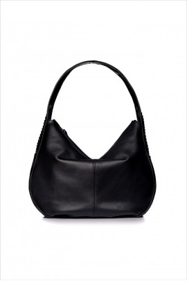 Geantă RENA neagră din piele naturală