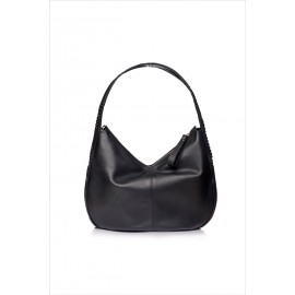 Geantă RENA neagră din piele naturală