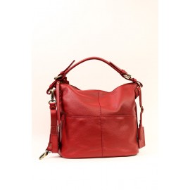 Geantă de piele cu baretă pe umăr