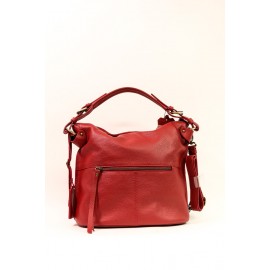 Geantă de piele cu baretă pe umăr