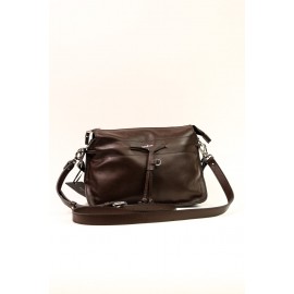 Geantă de piele cu baretă pe umăr