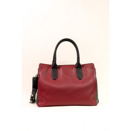 Geantă de piele cu mâner