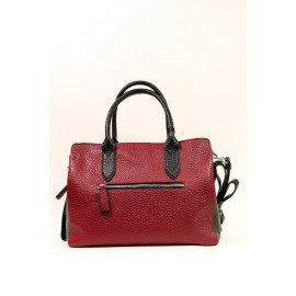 Geantă de piele cu mâner