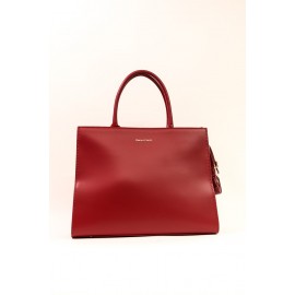 Geantă de piele cu mâner