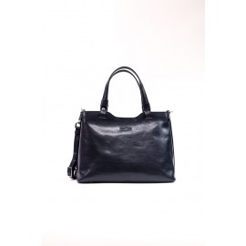 Geantă de piele cu baretă pe umăr