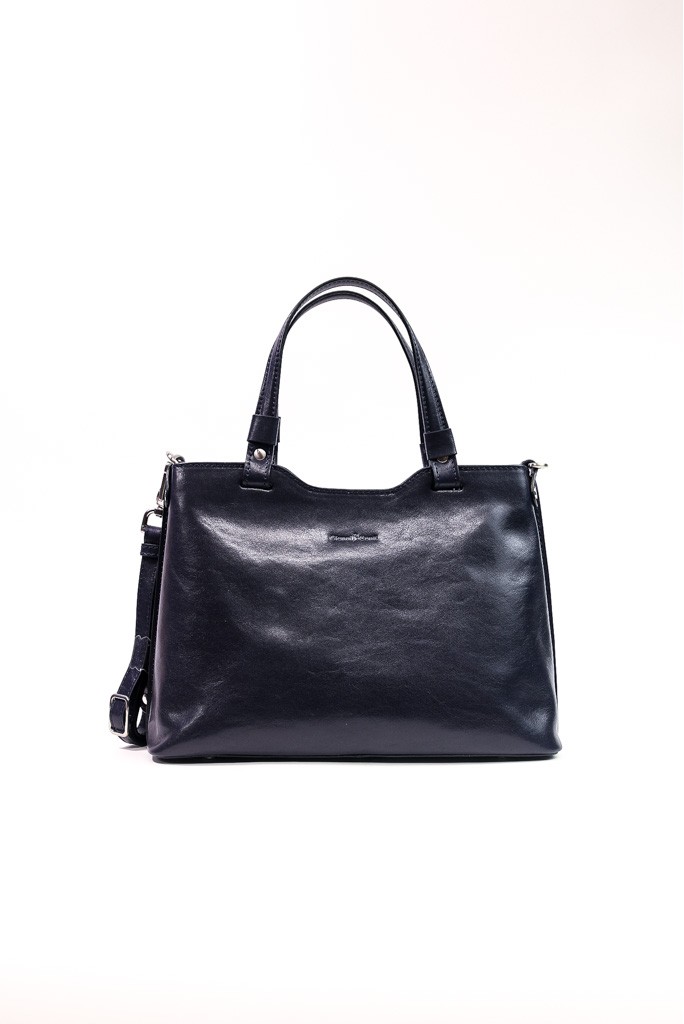 Geantă de piele cu baretă pe umăr