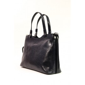 Geantă de piele cu baretă pe umăr