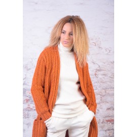 Cardigan Karljin Pumpkin